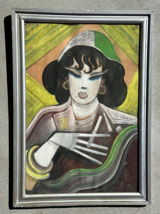 Hugo Scheiber Pastel