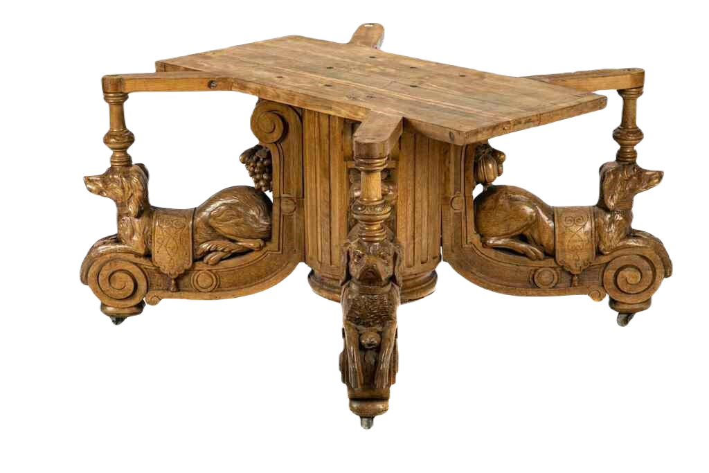 Egyptian Revival Banquet Table