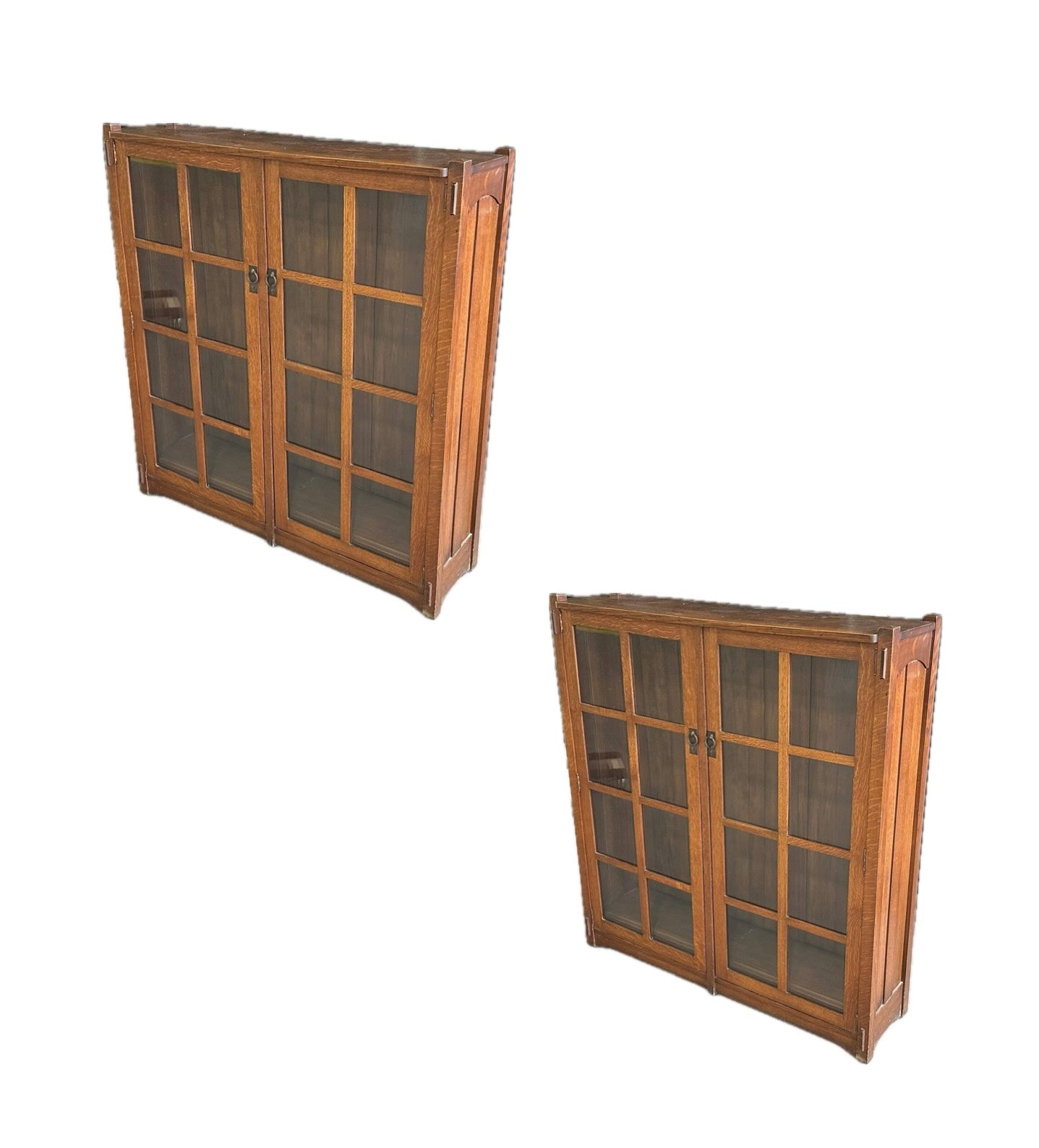 Pair Stickley Brothers Bookcases