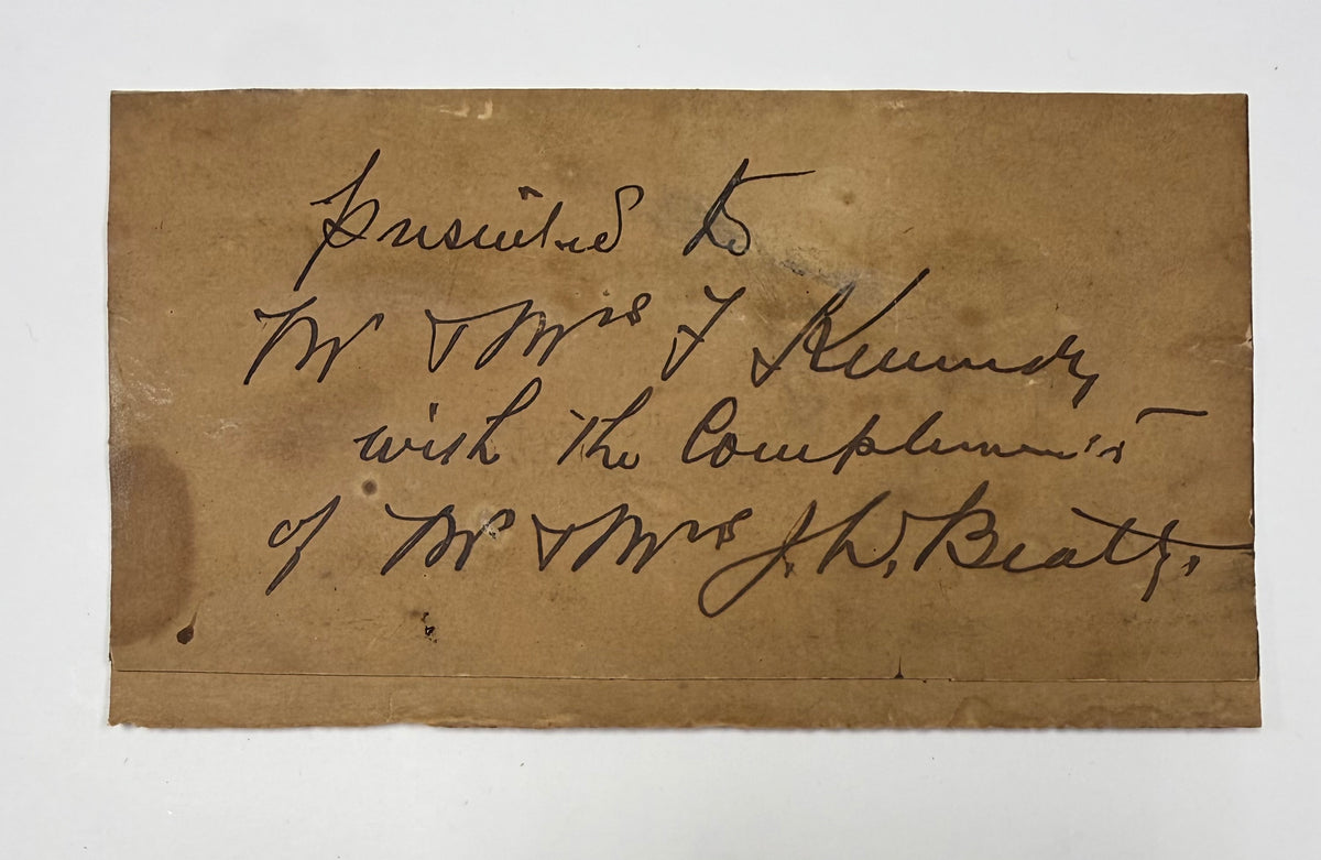 JW Beatty Miniature Study