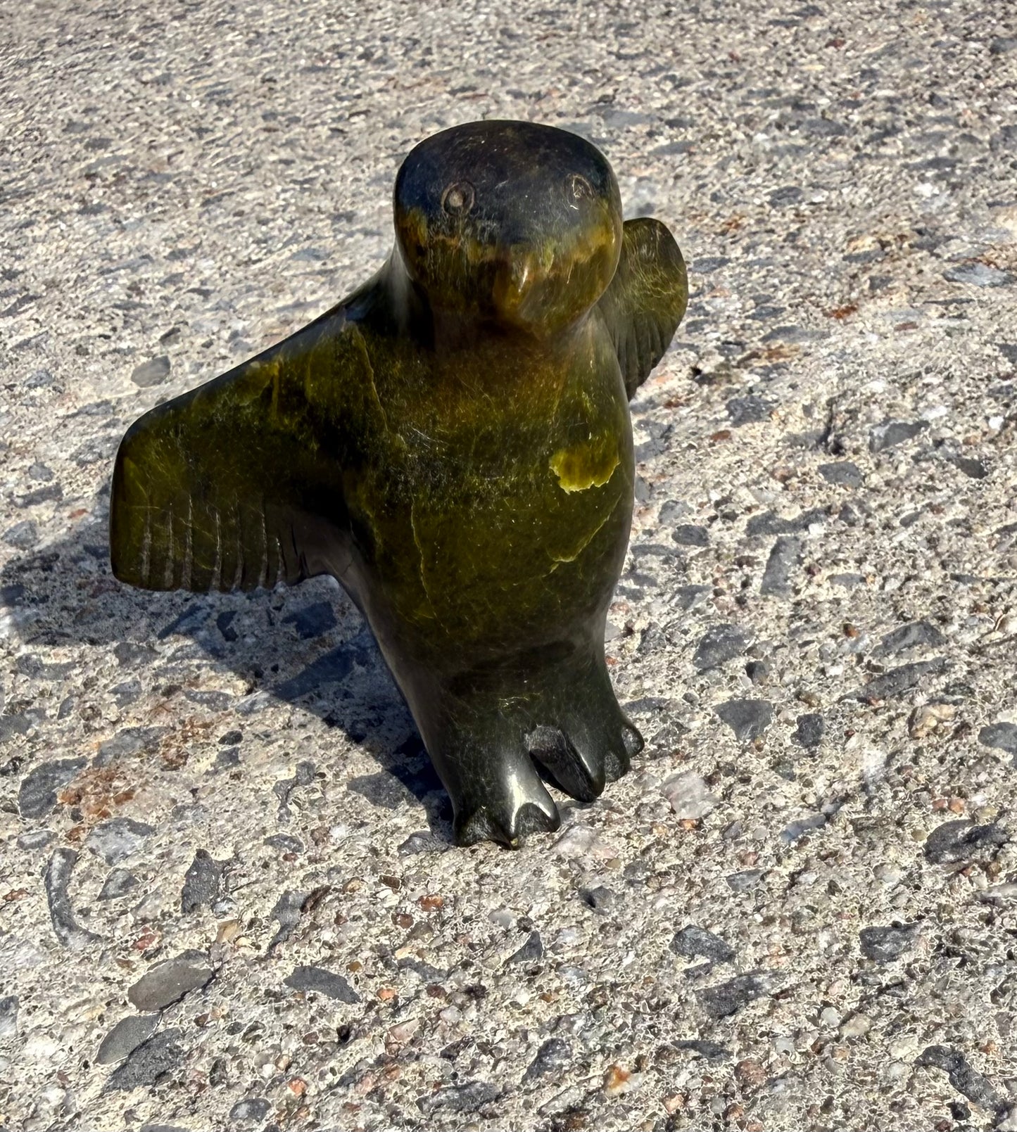 Alighting Bird