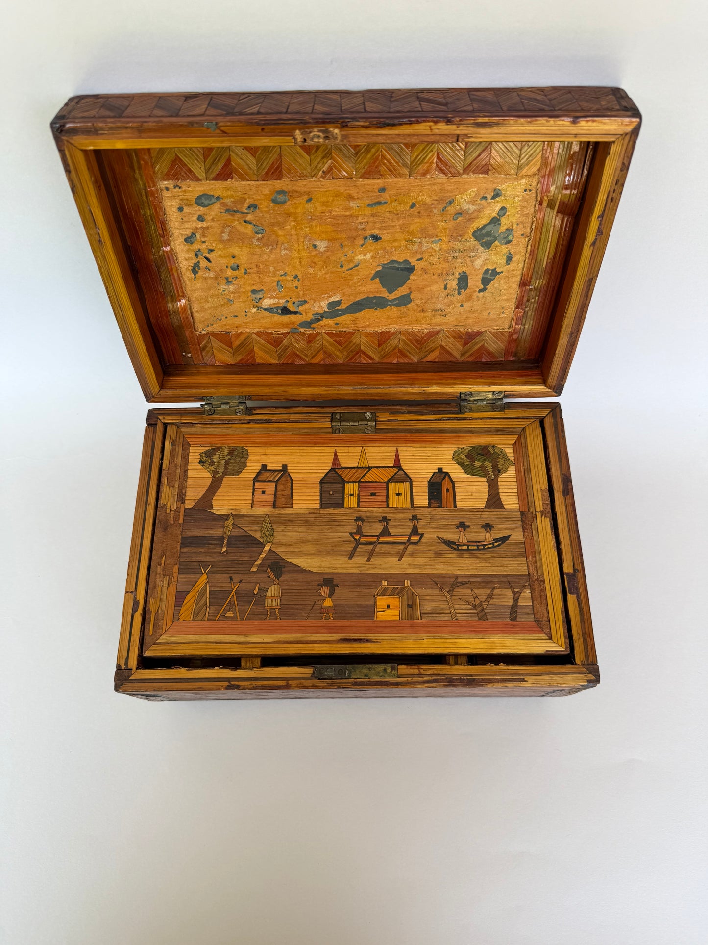 Quebec Straw Work Miniature
