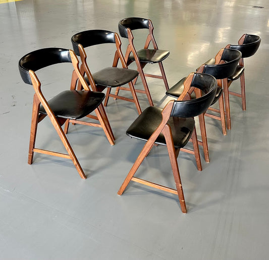 6 Teak Chairs