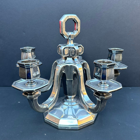 Heavy Silver Candelabra