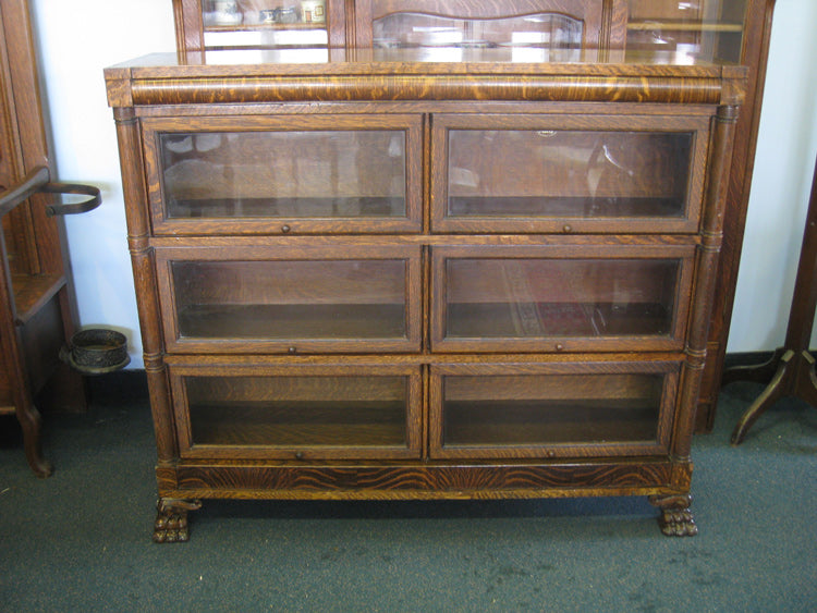 SOLD Fancy Barrister Bookcase